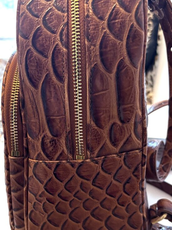Brahmin Chelcy-Honey Brown Saratoga Backpack main image 7